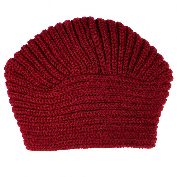 Плетена шапка за момиче с панделка Picolla Speranza 100092 5