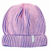Плетена шапка за момиче от мериносова вълна TUTU 100186 