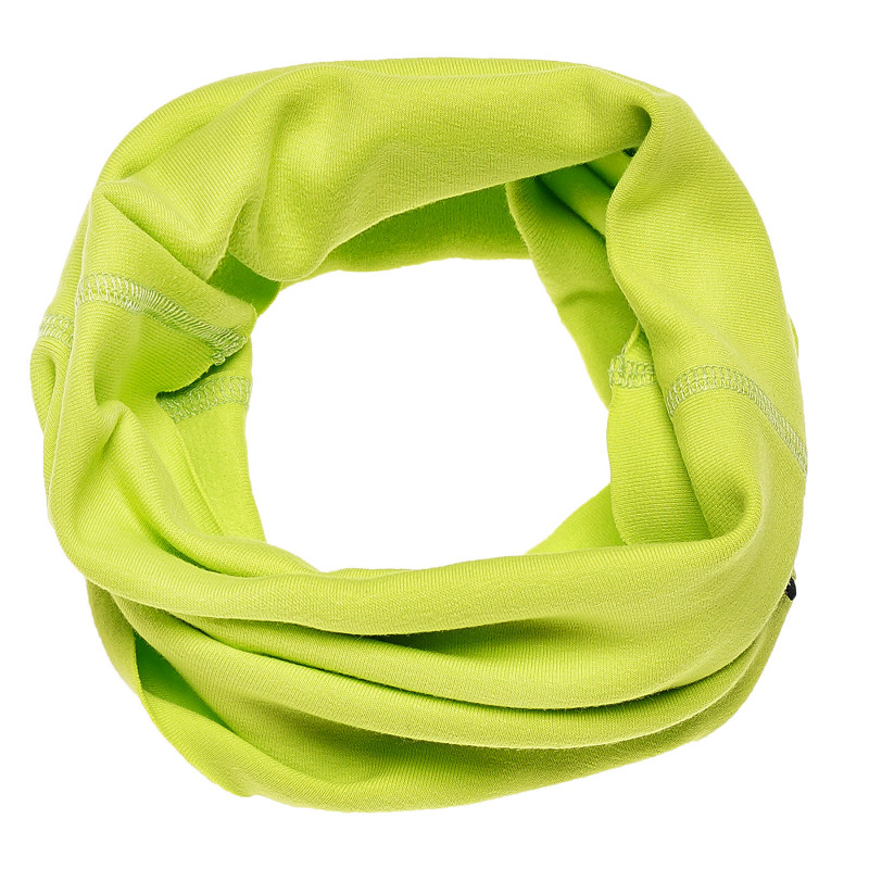 Памучна светлозелена шал-яка  100204