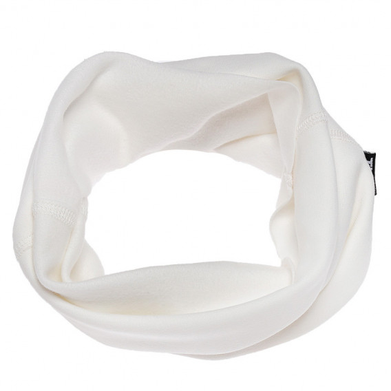 Памучна бяла шал-яка TUTU 100237 