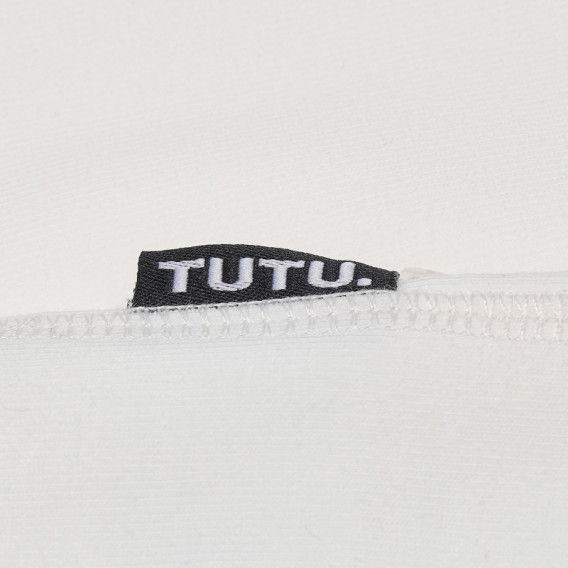 Памучна бяла шал-яка TUTU 100238 2