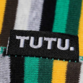 Памучна ,предпазваща от студ многоцветна шал-яка TUTU 100257 3