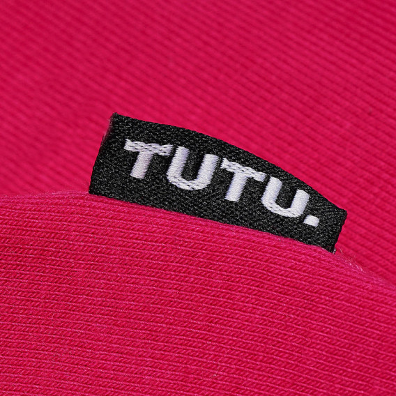Памучна розова шал-яка за момиче TUTU 100282 2