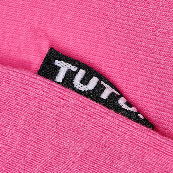 Едноцветна розова шал-яка за момиче TUTU 100285 2