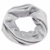 Плюшен шал сив цвят за зимата за момиче TUTU 100387 