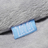 Плюшен шал сив цвят за зимата за момиче TUTU 100388 2