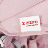 Детска количка FORTUNA с швейцарска конструкция и дизайн, розова ZIZITO 100510 6