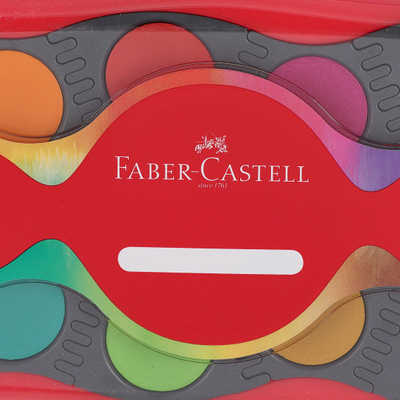 Акварелни бои - CONNECTOR, 12 цвята Faber Castell 101045 3