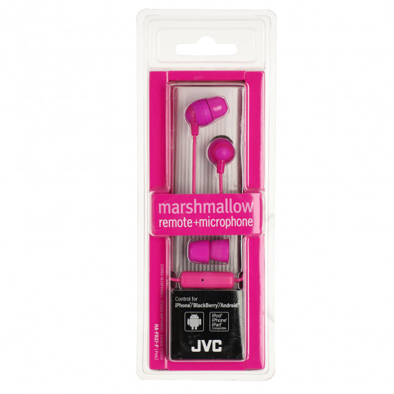 Стерео слушалки розови ha-fr37-p JVC 101151 