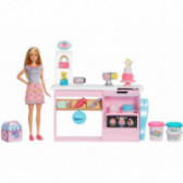 Барби комплект за приготвяне на сладкиши за момиче  101716 2