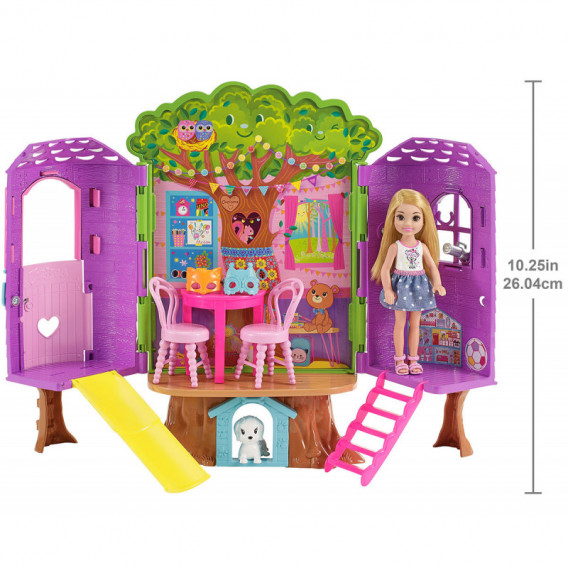 Барби Къща на дърво на Челси за момиче Barbie 101869 2