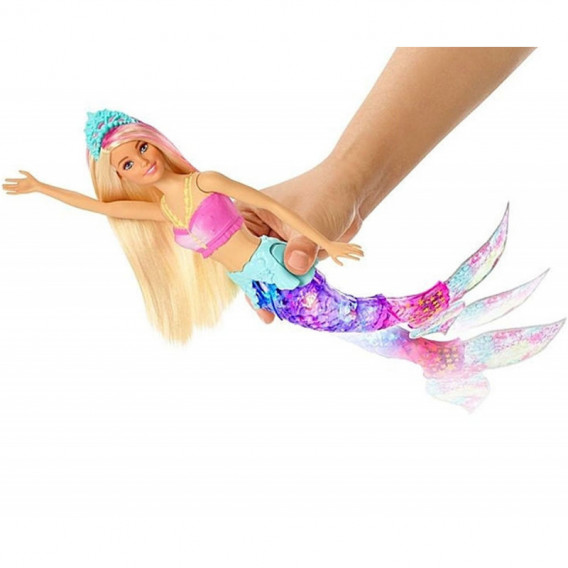 Барби бляскава русалка със светлини за момиче Barbie 101914 3