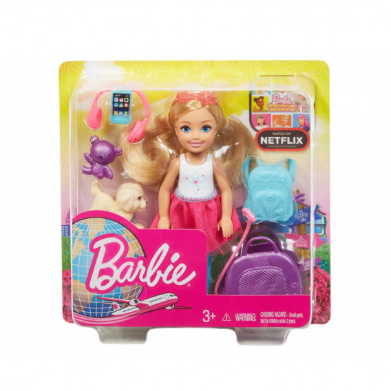 Барби на път Кукла Челси за момиче Barbie 101915 