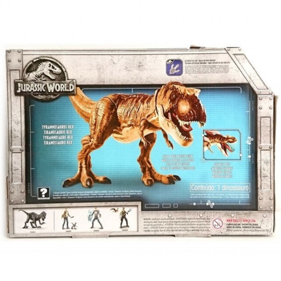 Джурасик свят - Тиранозавър Рекс - голямата захапка Mattel 101955 3