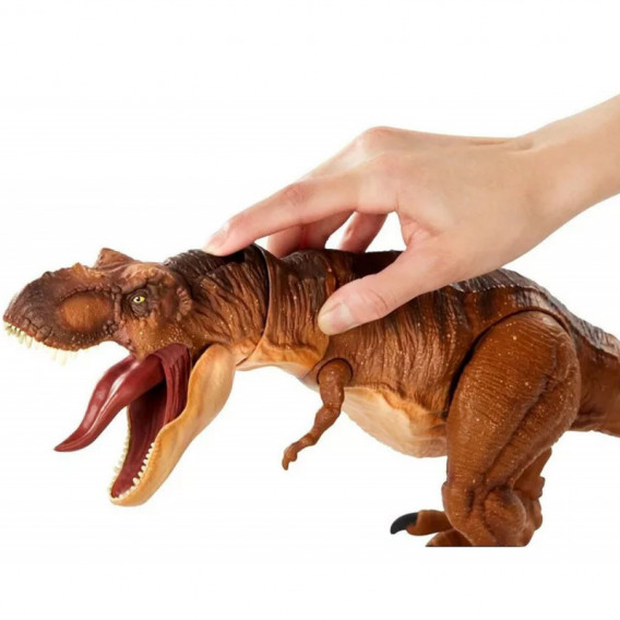 Джурасик свят - Тиранозавър Рекс - голямата захапка Mattel 101956 4