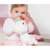 Мека играчка за гушкане еднорог Aiko babyFEHN 102030 2