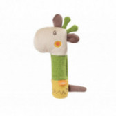 Мека играчка с пискюл жираф babyFEHN 102100 