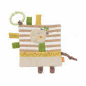 Мека кърпа с ринг жираф babyFEHN 102104 