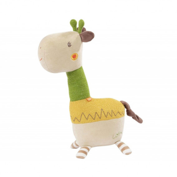 Мека играчка за гушкане жираф babyFEHN 102117 