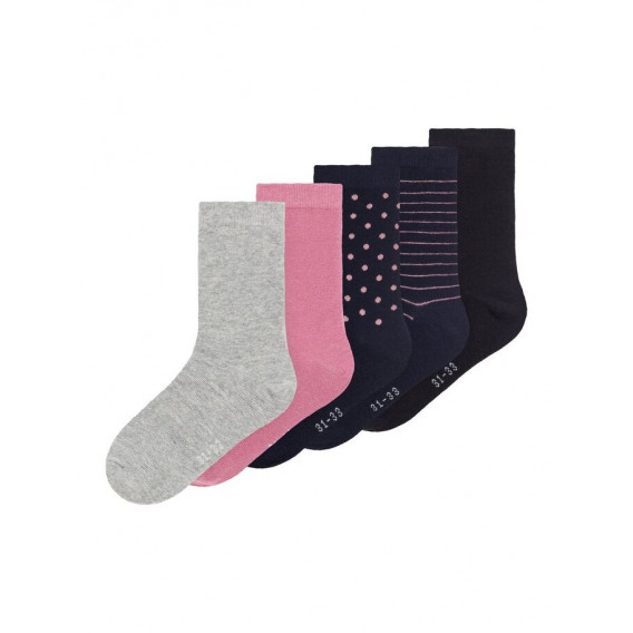 Чорапи - 5 броя за момиче Name it 102552 