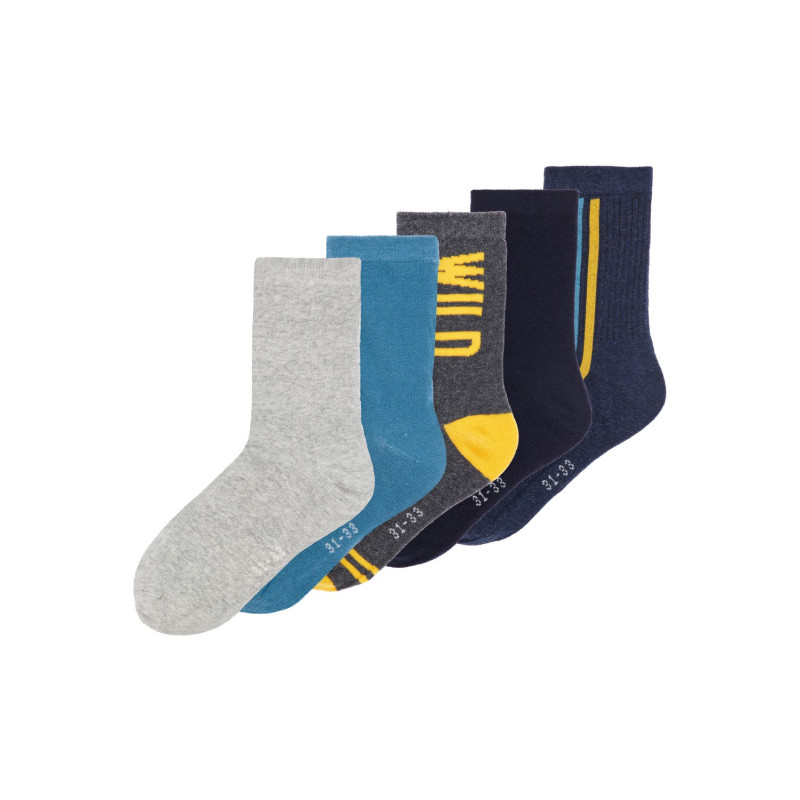 Чорапи - 5 броя за момче  102554
