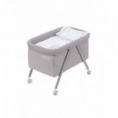 Сгъваемо бебешко легло с алуминиева рамка, сиво Inter Baby 102698 