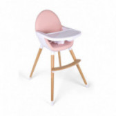 Стол за хранене Baby Grow Rosa Interbaby, розов Inter Baby 102761 