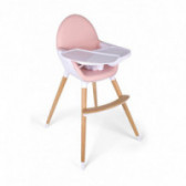 Стол за хранене Baby Grow Rosa Interbaby, розов Inter Baby 102762 3