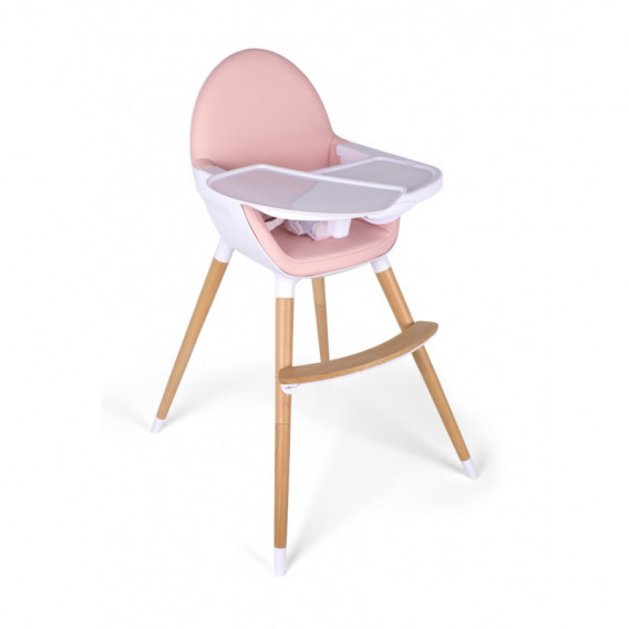 Стол за хранене Baby Grow Rosa Interbaby, розов Inter Baby 102762 3