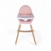 Стол за хранене Baby Grow Rosa Interbaby, розов Inter Baby 102763 4