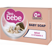 Milk & Vitamin E крем сапун, кутия, 75 гр. Teo Bebe 10278 