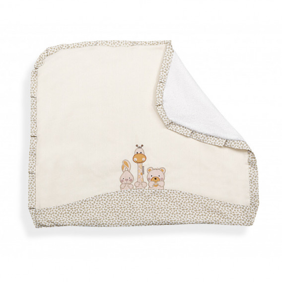 Бебешко одеало/кърпа с интересна апликация -  Inter Baby 102910 
