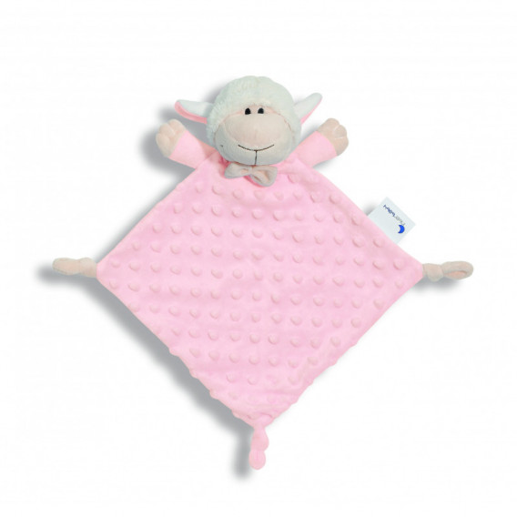 Кърпа за сън с агънце, розова Inter Baby 102988 