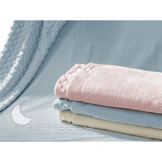 Бебешко одеяло за момиче и нежно розово Inter Baby 102995 