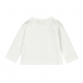Памучна блуза с дълъг ръкав и весела щампа за бебе - унисекс Boboli 103 2