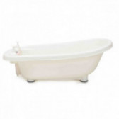 Санитарна вана с капачка и дренажна тръба Bubble, розова  CANGAROO 103130 2