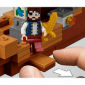 Конструктор - Майнкрафт Приключение с пиратски кораб, 386 части Lego 103266 11