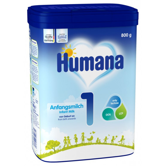Humana 1 Храна за кърмачета, кутия 800 гр. Humana 103407 