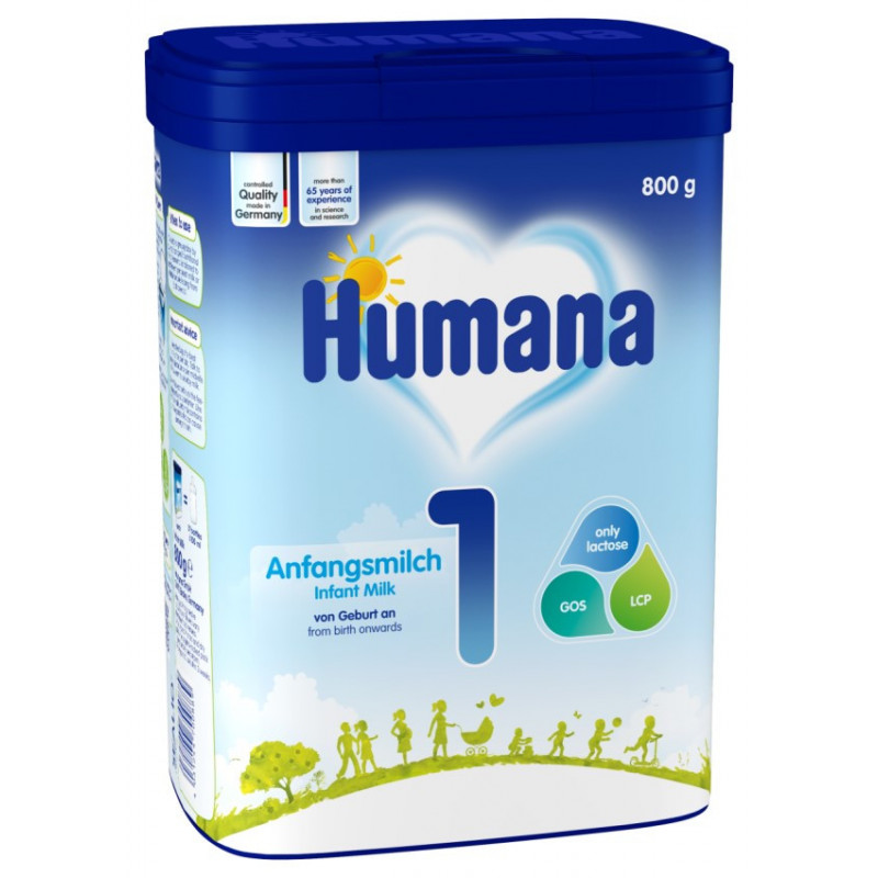 Humana 1 Храна за кърмачета, кутия 800 гр.  103407