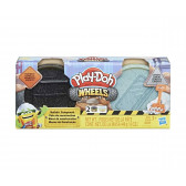 Play Doh - Строителен материал, черен и сив Hasbro 103431 