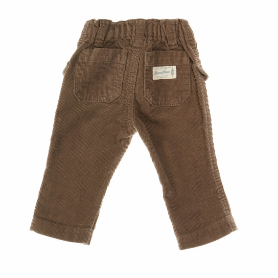 Джинсов панталон за момче с декоративни връзки за момче Benetton 104649 2
