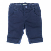Дънков панталон за бебе в син цвят Benetton 104654 