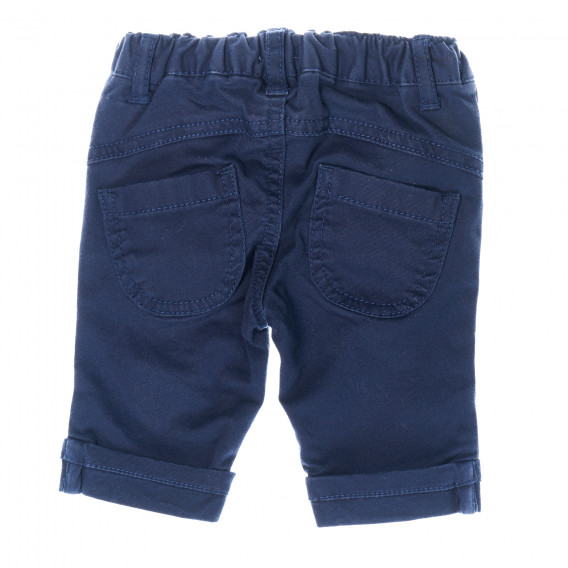 Дънков панталон за бебе в син цвят Benetton 104655 2