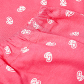 Памучна пижама от две части със сърчица за момиче Ewa Klucze 104862 8
