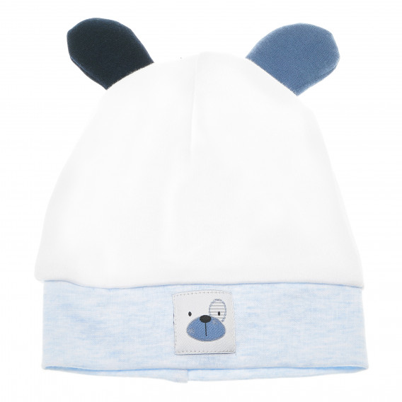 Памучна шапка за бебе момче NINI 105002 