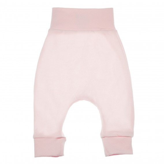 Панталон от органичен памук за бебе момиче NINI 105032 