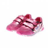 Обувки за момиче с велкро закопчаване, розови Chicco 105149 
