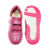 Обувки за момиче с велкро закопчаване, розови Chicco 105151 3