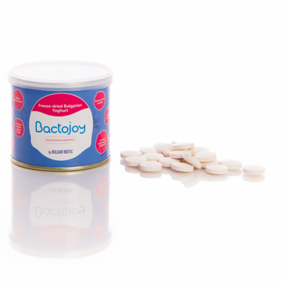 Пробиотични таблетки с подсладител за смучене или дъвчене Bactojoy Bactojoy 105736 