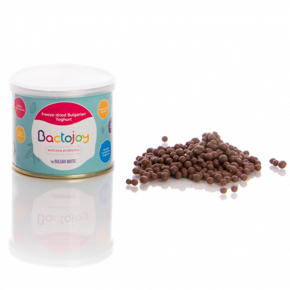 Пробиотични дражета с глазура от млечен шоколад Bactojoy Bactojoy 105737 
